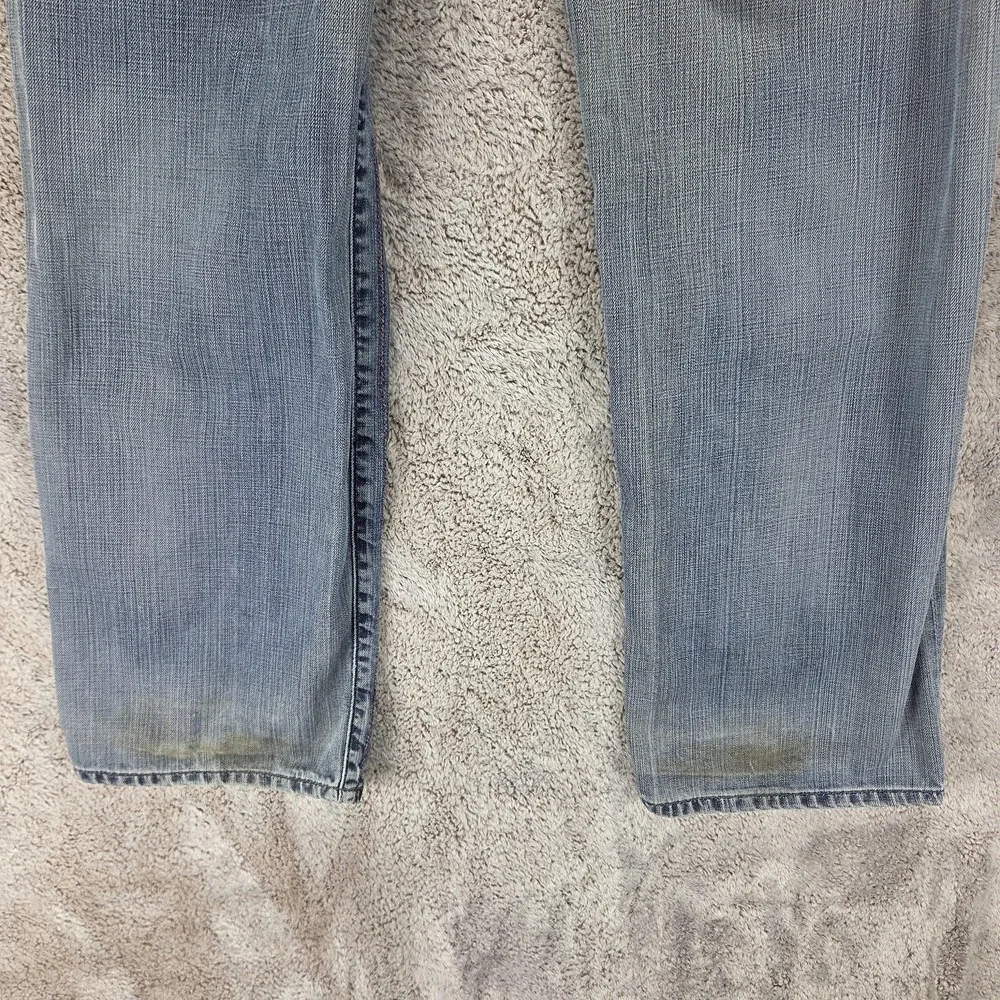 VTG Levis Engineered Jeans Mens Blue Buckle Back Two Horse Zip Fly Fits 30x32